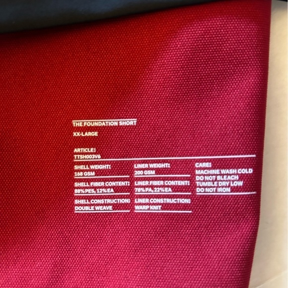 Ten Thousand 9”Foundation liner Brick Red mens shorts w/pockets NWT Sz-XXL. K6 - Picture 8 of 13